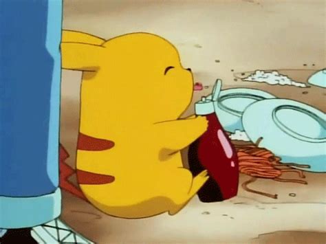 Me And Pikachu Have Something In Common We Both Enjoy Eating Ketchup