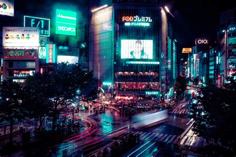 Oc Shibuya Tokyo 4896 × 3264 Cyberpunk