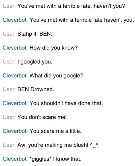 Chat With Cleverbot Part 1 By Theninjaavenger On Deviantart