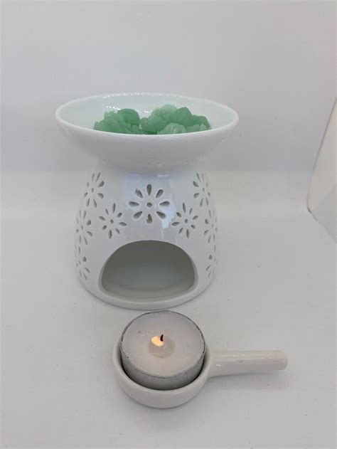 Tea Light Wax Warmer Ceramic Candle Wax Melt Non Electric Etsy