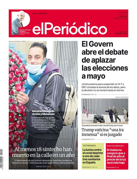 la portada del 13 de enero de 2021