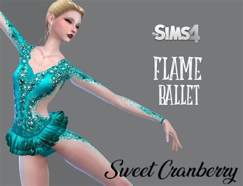Flame Ballet Outfit Ballet Clothes Sims 4 Dresses Sims 4 Mods Clothes