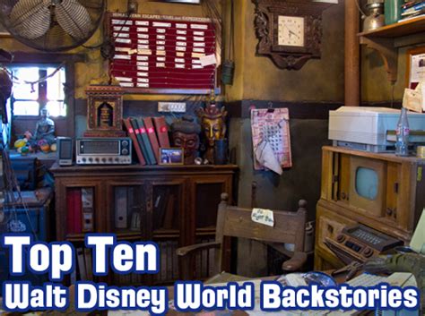Wdw Radio Show 356 Top Ten Walt Disney World Backstories Wdw Radio