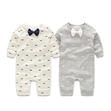Baby Rompers Autumn Baby Boys Clothing Sets Gentleman