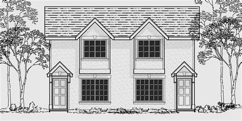 We've included both smaller houses and large ones with very precise dimensions so our customers can find what they want within their constraints. Narrow Lot Duplex House 16 Ft Wide Units