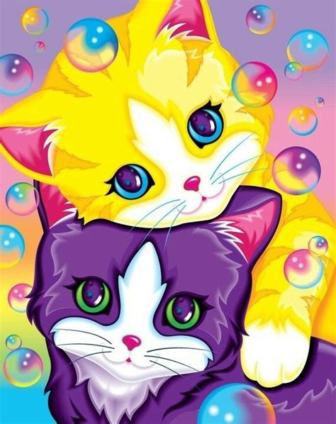 Rainbow Kittens Lisa Frank Stickers Morning Cartoon Warrior Cats