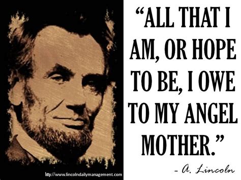 Save it to your bookmarks if you like it. My angel mother on Mothers Day | Lincoln quotes, Abraham lincoln quotes, Inspirational words