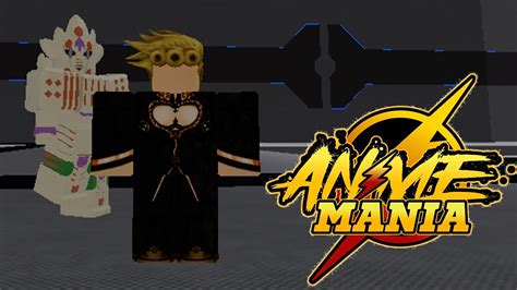 Ger Is The Best Mythic In Game Roblox Anime Mania Giorno Giovanna Ger