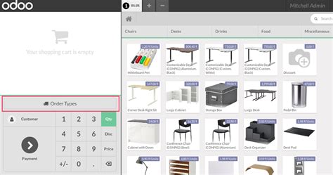 Read more about how pos systems can help your business; POS Order Types | Odoo apps