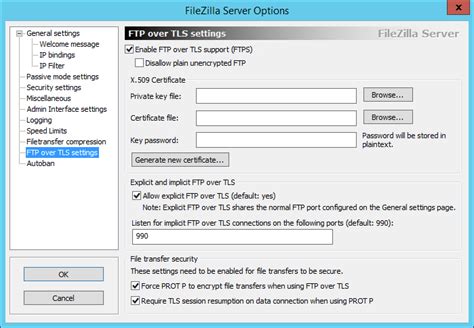 Filezilla Server Windows Server Da Ftps I In Yap Land Rma Yeni