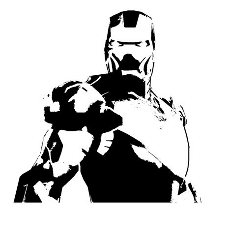 Amazing Stencils Marvel Iron Man Stencil