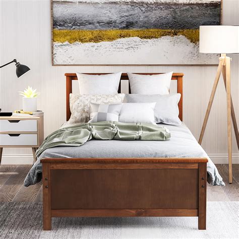 On this list, you will find 10 of the most popular twin bed headboards that are nothing but high quality. Topcobe Twin Size Wood Platform Beds with Headboard ...