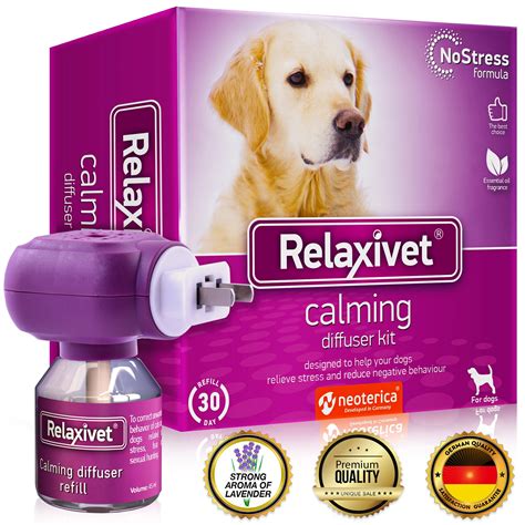 Relaxivet Dog Calming Pheromone Diffuser Improved No Stress Formula