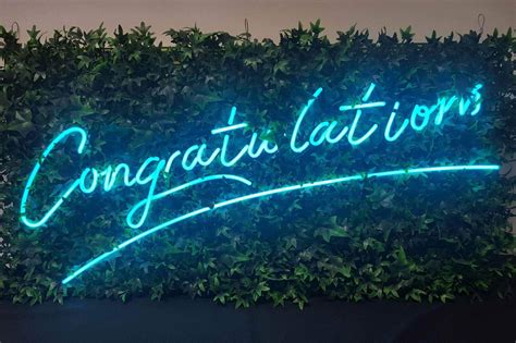 Congratulations Neon Sign For Hire Neon Creations Default Title
