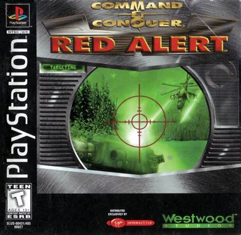 Command And Conquer Red Alert Sony Playstation