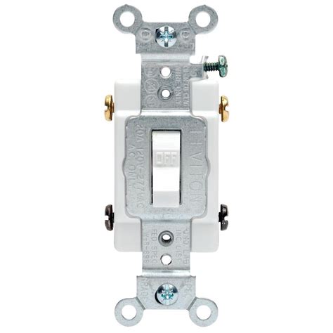 Connect the two single way switches, light bulb in series to the power supply as shown in fig below. Leviton Presents: How To Install A Combination Device With ...