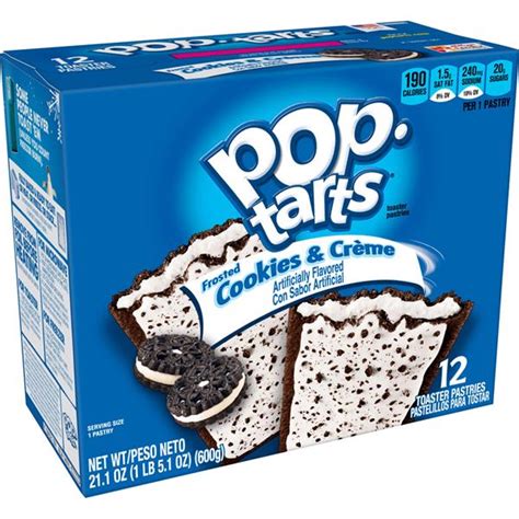 kellogg s pop tarts frosted cookies and creme toaster pastries 12ct hy vee aisles online grocery