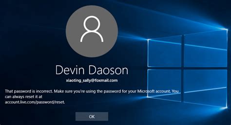 Windows 10 Password Incorrect During Logon How To Solve It