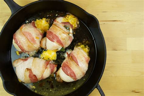 Bacon Wrapped Keto Jalapeño Popper Chicken Forkly