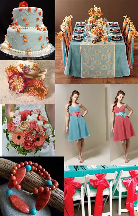 Collection by sand petal weddings. Most Popular Wedding Colors of 2015: Coral, Turquoise, and ...