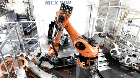 Kuka Case Study Robot Supports Machining Operations Kuka Ag