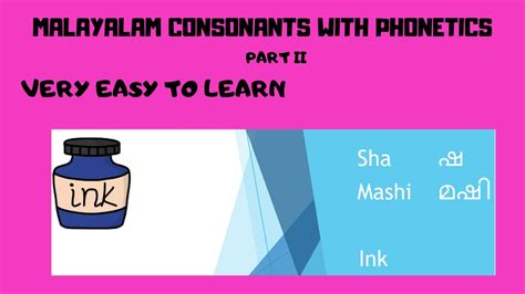 Learn Malayalam through English:CONSONANTS IN MALAYALAM ...