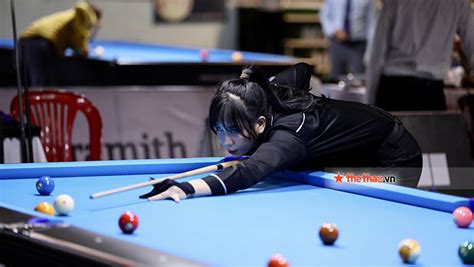 Xuân Vàng Bích Trâm vào bán kết pool 9 bi giải Billiards vô địch quốc