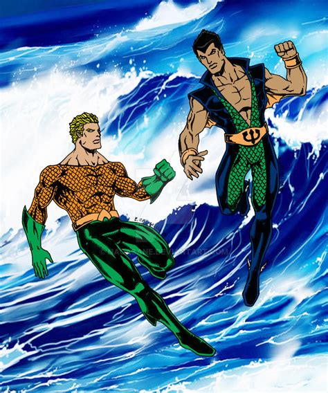 Aquaman Vs Namor By Nagasane On Deviantart