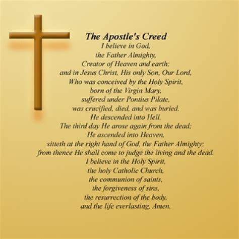 New Version Apostles Creed