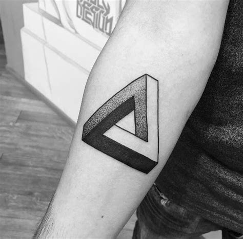 50 Geometric Triangle Tattoos Designs With Meanings 2021