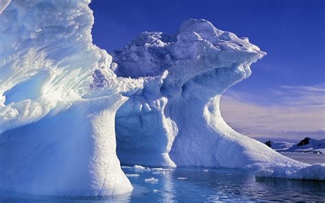 Nature Ice Landscape Iceberg Wallpapers Hd Desktop