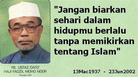 Former somali federal mp and national climate change negotiator. budakhutankampung: Almarhum Ustaz Fadzil Noor - 11 tahun ...
