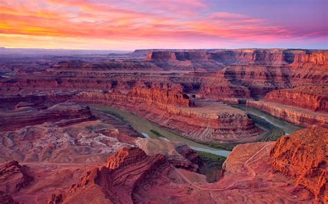 Summer Landscape Sunrise Dead Horse Point State Park Is A State Park Of
