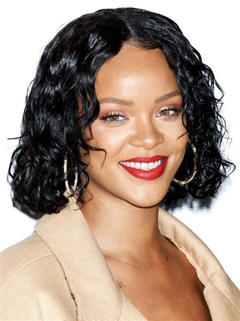 60 Shoulder Length Hairstyles Were Adding To Our Mood Boards Rihanna