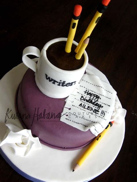 Cake For An Writer Couture Cake Kiddie Glam Book Cakes Cake