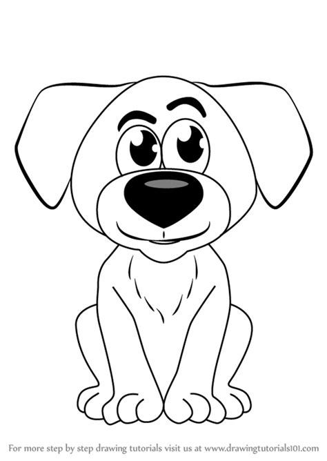 This is the tenth tutorial in a. Learn How to Draw Cartoon Doggie (Cartoons for Kids) Step ...