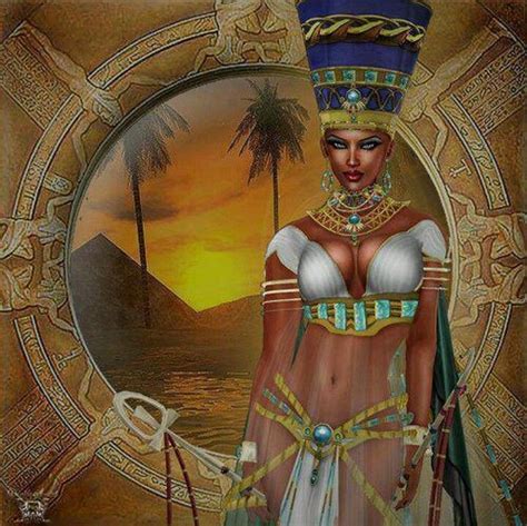 Nefertiti~ The Beautiful One Approaches Also Known As Nefernefruatenshe Acted As The Co Regent