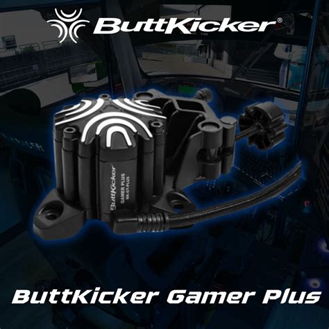 Buttkicker Gamer Plus ตัวสั่นเบาะเกม Ggk Simulation Thailand