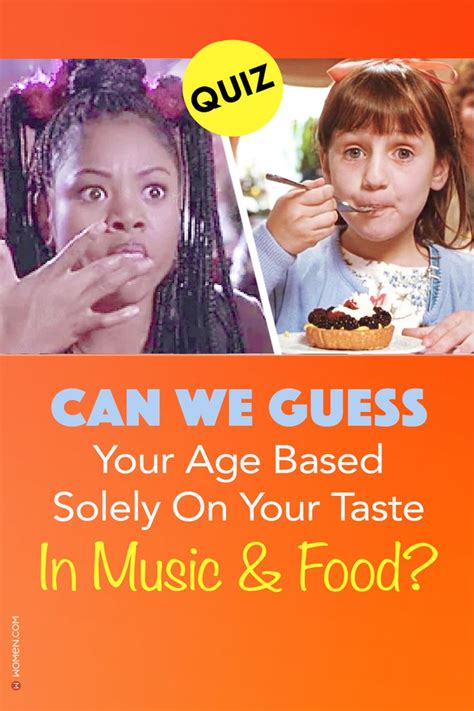 Quiz Can We Guess Your Age Based Solely On Your Taste In Music And Food