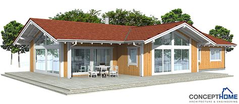 They are often a good choice because many of these simple, small home designs are economical to build. Contemporary House Plans: Affordable Small House Plan CH128
