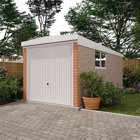 8ft 5in wide pent roof single ultimate concrete garages area 1 the most popular and practical