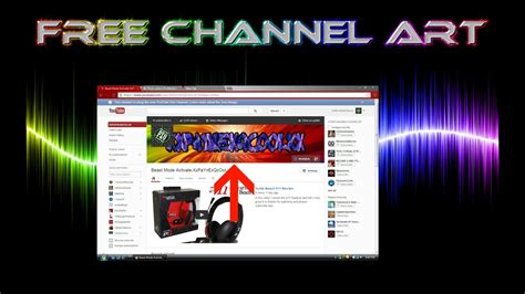 How To Make Free Channel Art Youtube