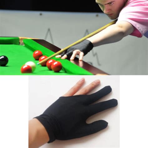 Snooker Pool Billiard Glove Cue Shooter Spandex Finger Glove Left Right Handed Ebay