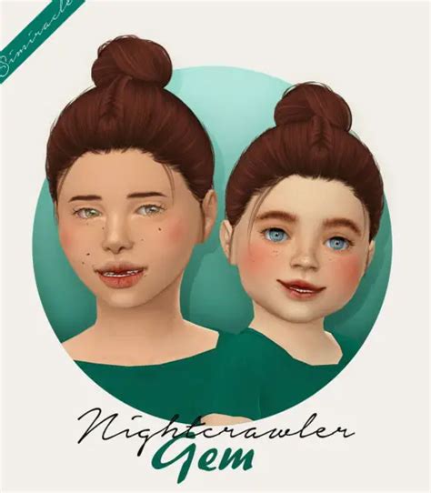 Simiracle Nightcrawler`s Gem Hair Retextured Kids And Toddlers