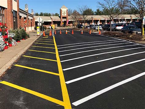 Parking Lot Striping Paint And Other Common Line Striping Materials