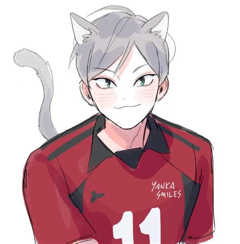 Junk And Art In 2021 Anime Cat Boy Haikyuu Anime Haikyuu Characters