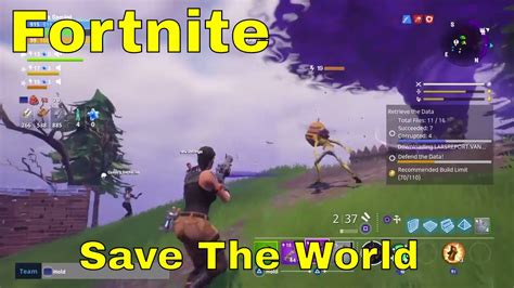 Fortnite Save The World Gameplay Youtube