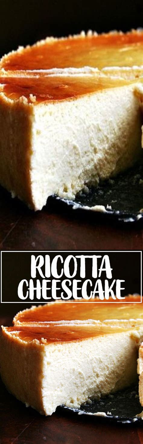 Even the little one how to make it so she can make her contribution to the family dinner!! Italian Ricotta Cheesecake Recipe in 2020