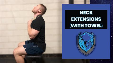 Neck Extensions With Towel Cervical Mobility Exercise Cervical Disc
