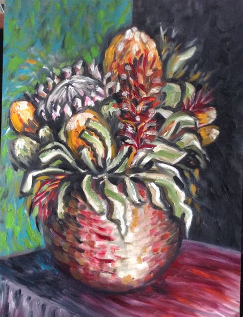 We deliver flowers australia wide, safely and securely, with our quality network of hand picked australian florists. Australian and South African native flowers. Oil on canvas ...